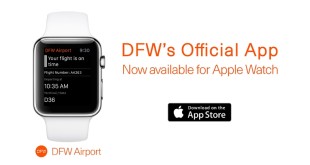 DFW Airport becomes first U.S. airport to launch Apple Watch App (PRNewsFoto/DFW International Airport)