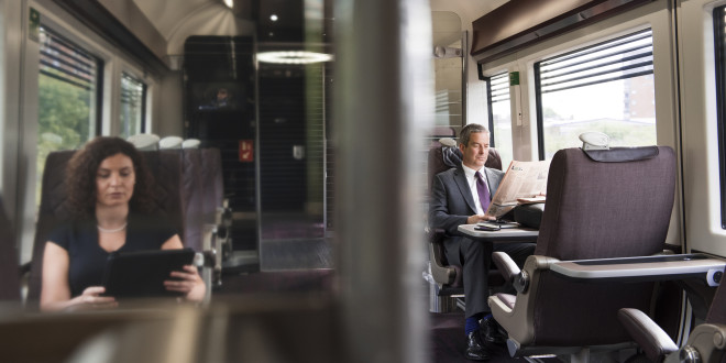 Star Alliance Gold members get a free upgrade on the Heathrow Express train