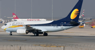 Jet Airways Boeing 737-700 VT-JNS at Bengaluru Kempegowda airport