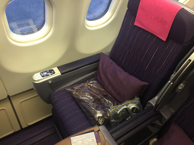 Seat 14K. Thai Airways. Airbus A330-300.