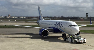 IndiGo's first A320neo. MSN6799. VT-ITC. Photo courtesy the airline.