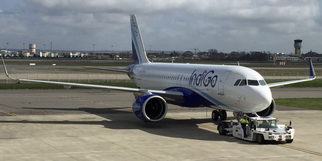 IndiGo's first A320neo. MSN6799. VT-ITC. Photo courtesy the airline.