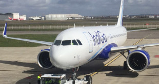 IndiGo's first A320neo. MSN6799. VT-ITC. Photo courtesy the airline.