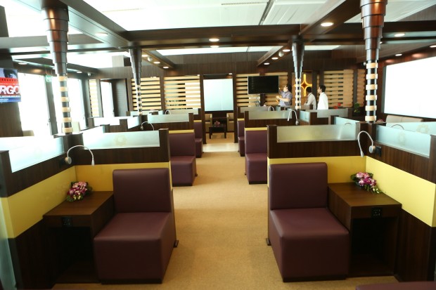 The Vistara Lounge, New Delhi. Photo courtesy Vistara.