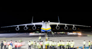 Antonov An-225 UR-82060 at Hyderabad Airport.