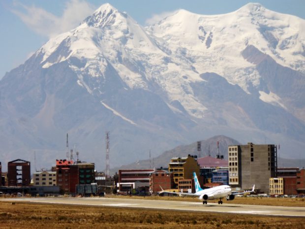 Boeing 737 MAX 8 performs high altitude testing at La Paz, Bolivia