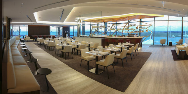 Etihad Airways' new premium lounge at Melbourne airport. Airline image