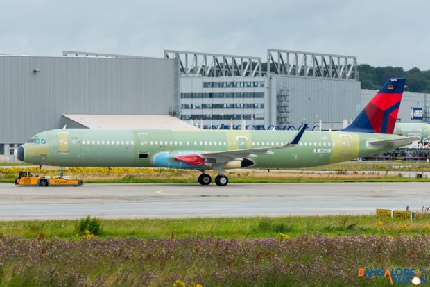 Delta Airbus A321 D-AYAO.