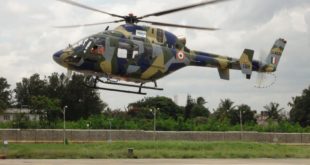 First flight of the HAL Light Utility Helicopter. HAL Image.