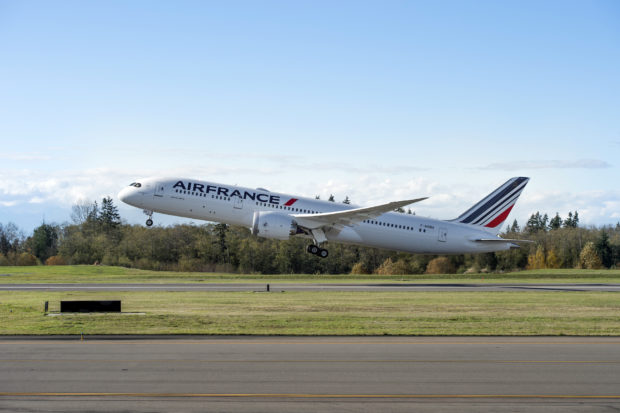 Air France F-HRBA Boeing 787-9. Boeing Image.