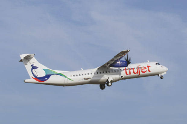 Trujet ATR 72-500 VT-TMU. ATR Image.