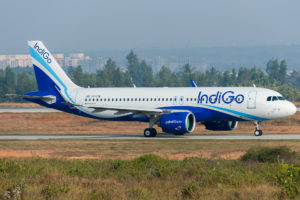 Indigo Airbus A320neo VT-ITK. Image copyright Vedant Agarwal.