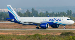 Indigo Airbus A320neo VT-ITK. Image copyright Vedant Agarwal.