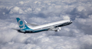 The first flight of the Boeing 737 MAX 9.