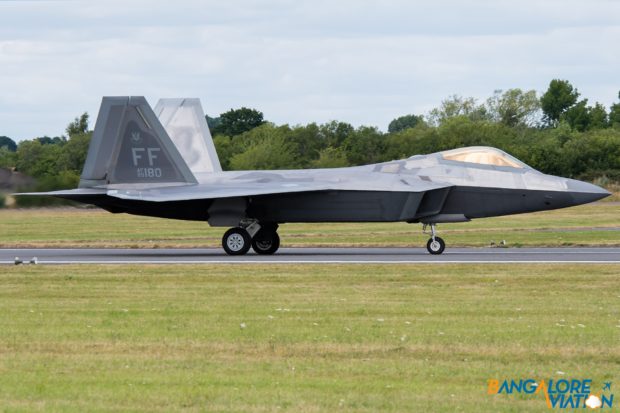 USAF Lockheed Martin F-22A Raptor 09-4180 .