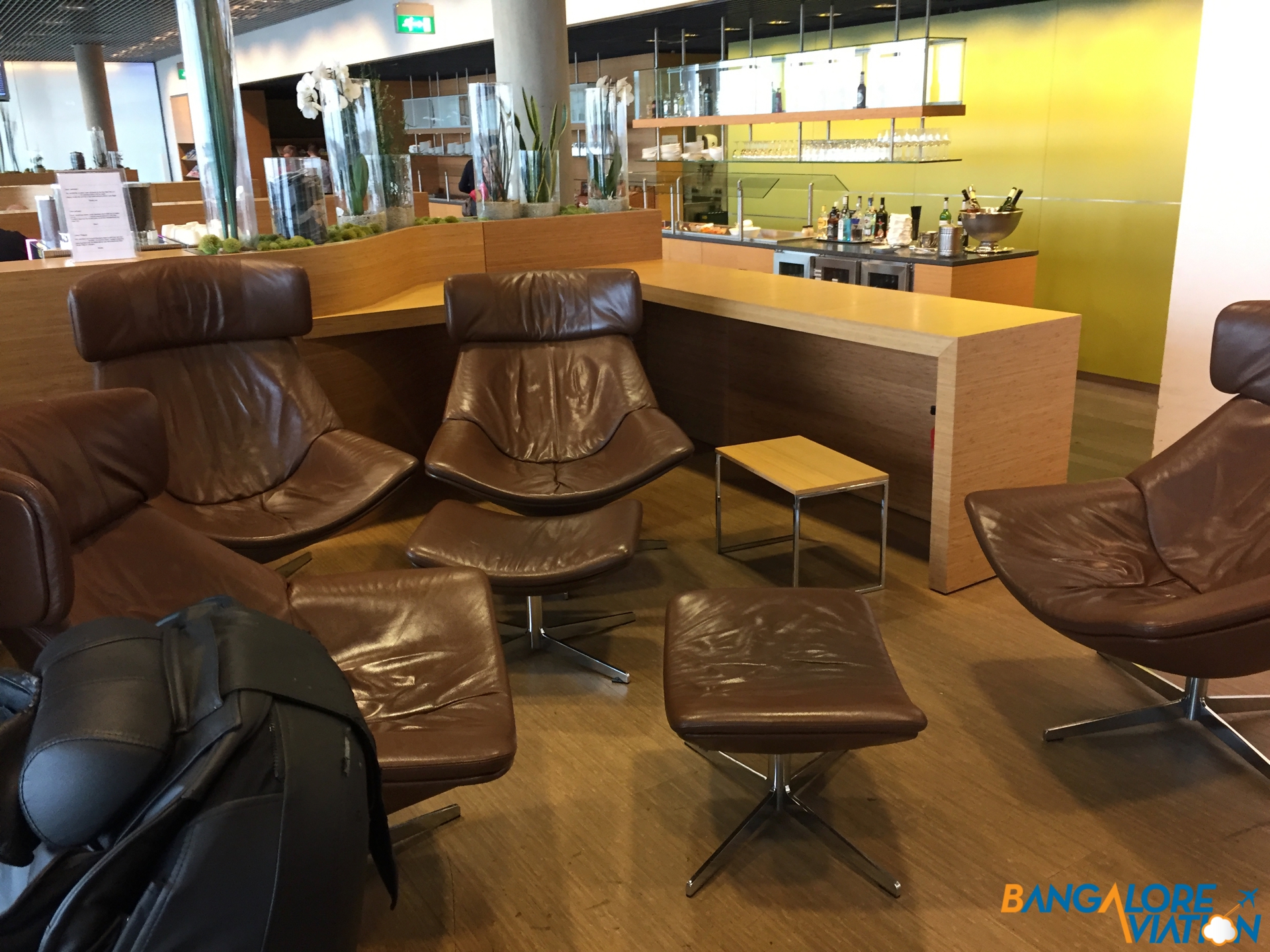 Lounge Review The Lounge By Luxair Luxembourg Bangalore Aviation