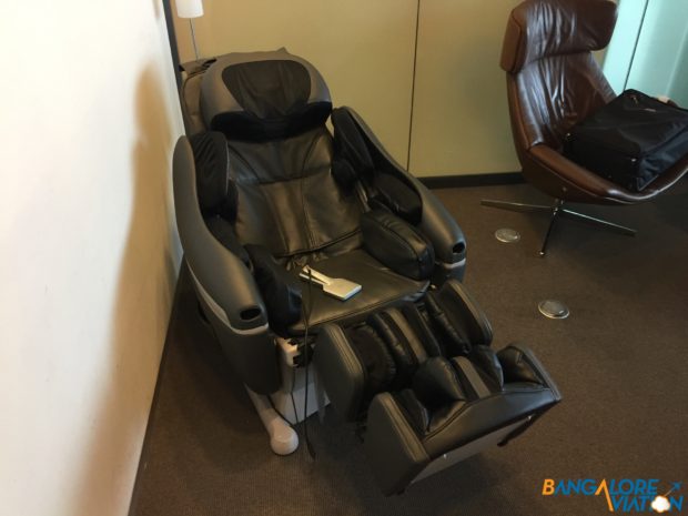 A couple of massage chairs if your so desire.