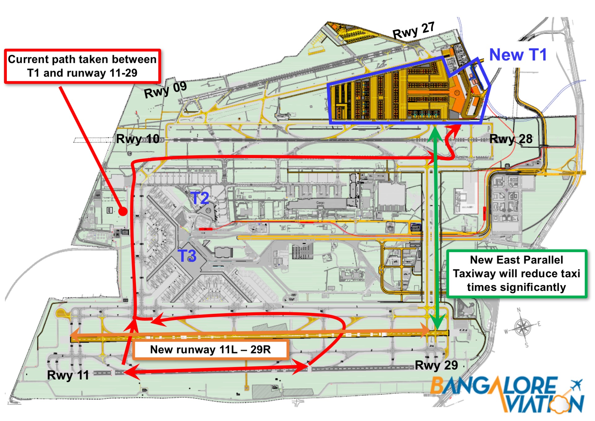 map of new delhi airport New Delhi Igi Airport Unveils Ambitious Expansion Plan Starting map of new delhi airport