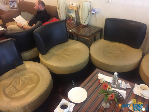 A sofa cluster at the lounge.