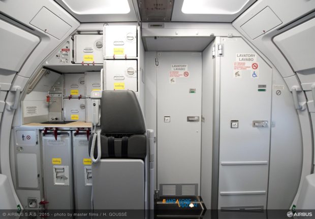 Airbus Space-Flex V1 fitted on the A320 of Spanish LCC Vueling. Airbus image.
