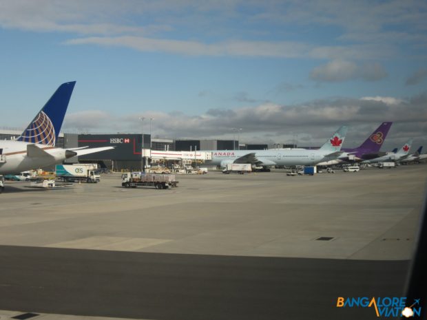 The ramp at Terminal 2 in Heathrow.