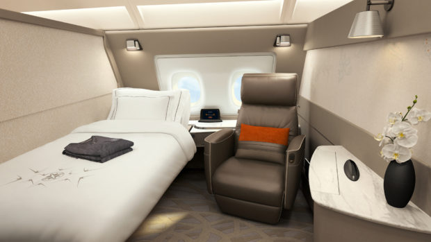 Singapore Airlines new A380 Suites