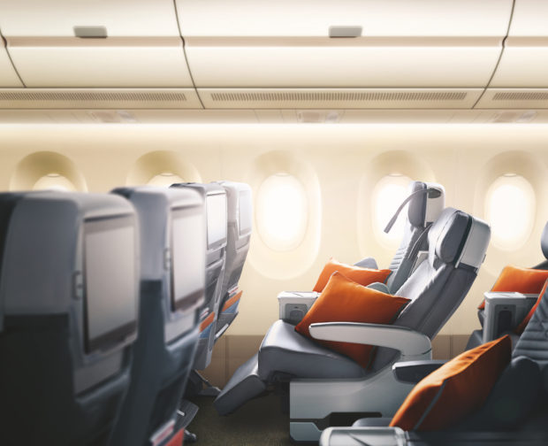 Premium Economy on Singapore Airline's Airbus A350-900ULR.