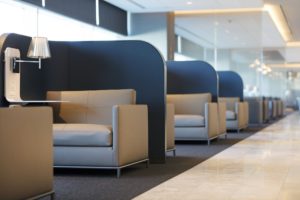 United Airlines Polaris Lounge San Francisco - 19 types of seats