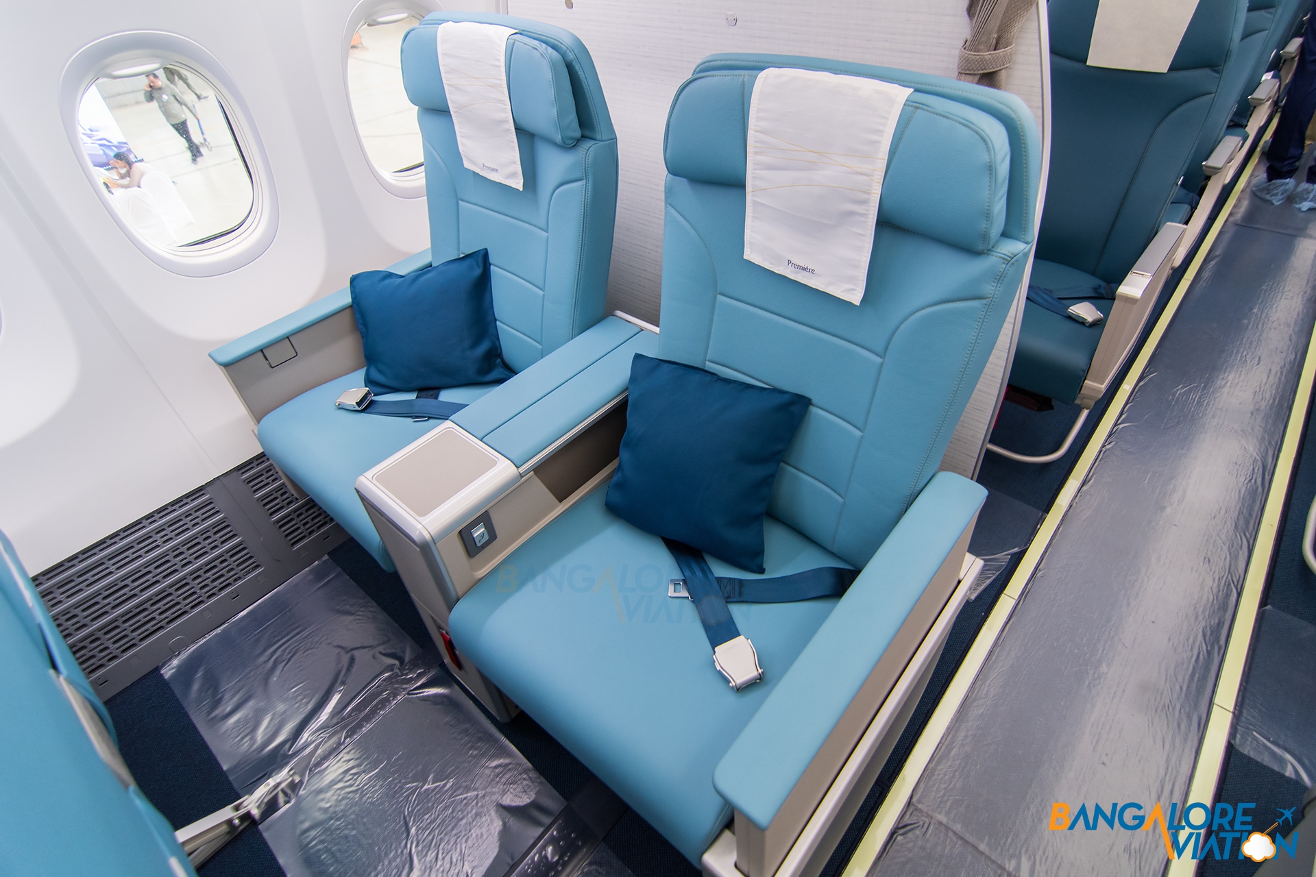 The New Jet Airways Boeing 737 Max Exclusive Cabin Photos Bangalore Aviation