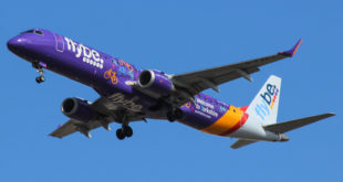 Flybe Embraer 195 G-FBEJ. Photo by Mark Harkin.