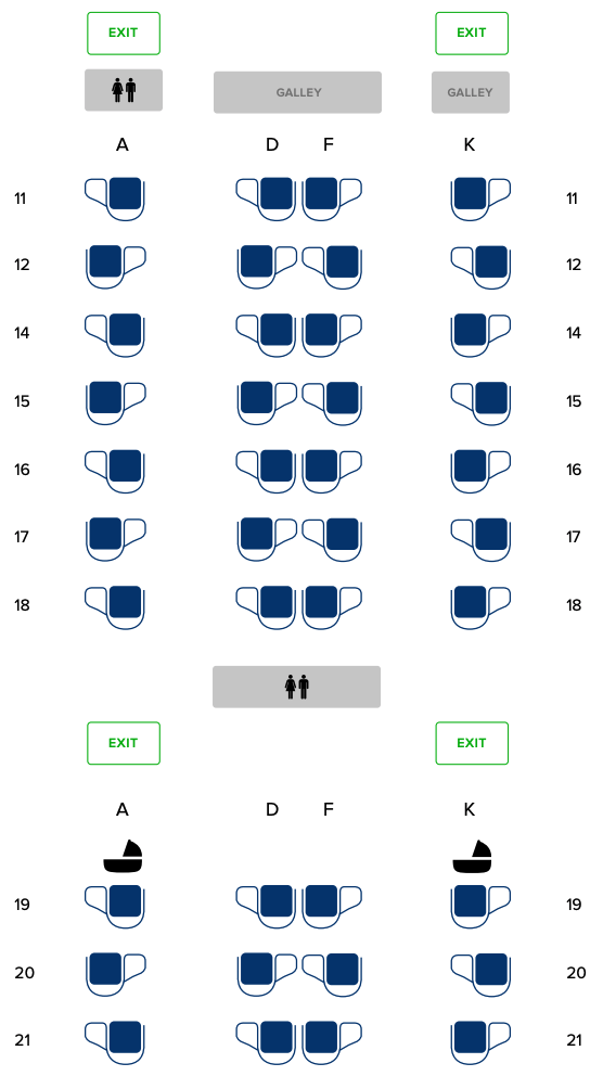 A350 Lufthansa Seat Map